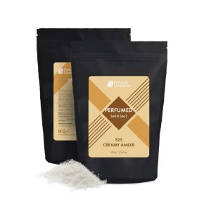 Парфюмированная соль для ванны Creamy amber, S25